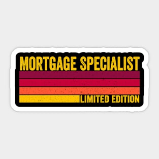 Mortgage Specialist Sticker